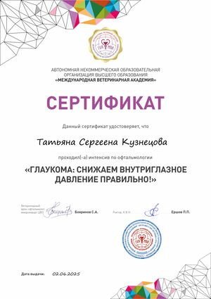 Документ или сертификат