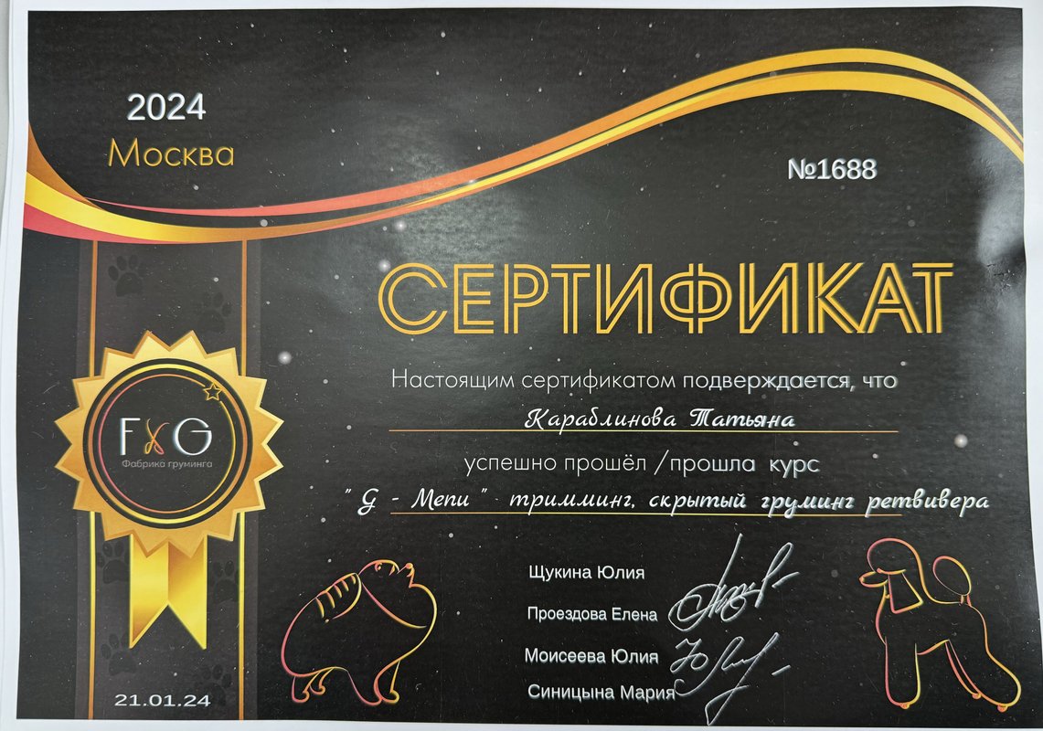 Документ или сертификат