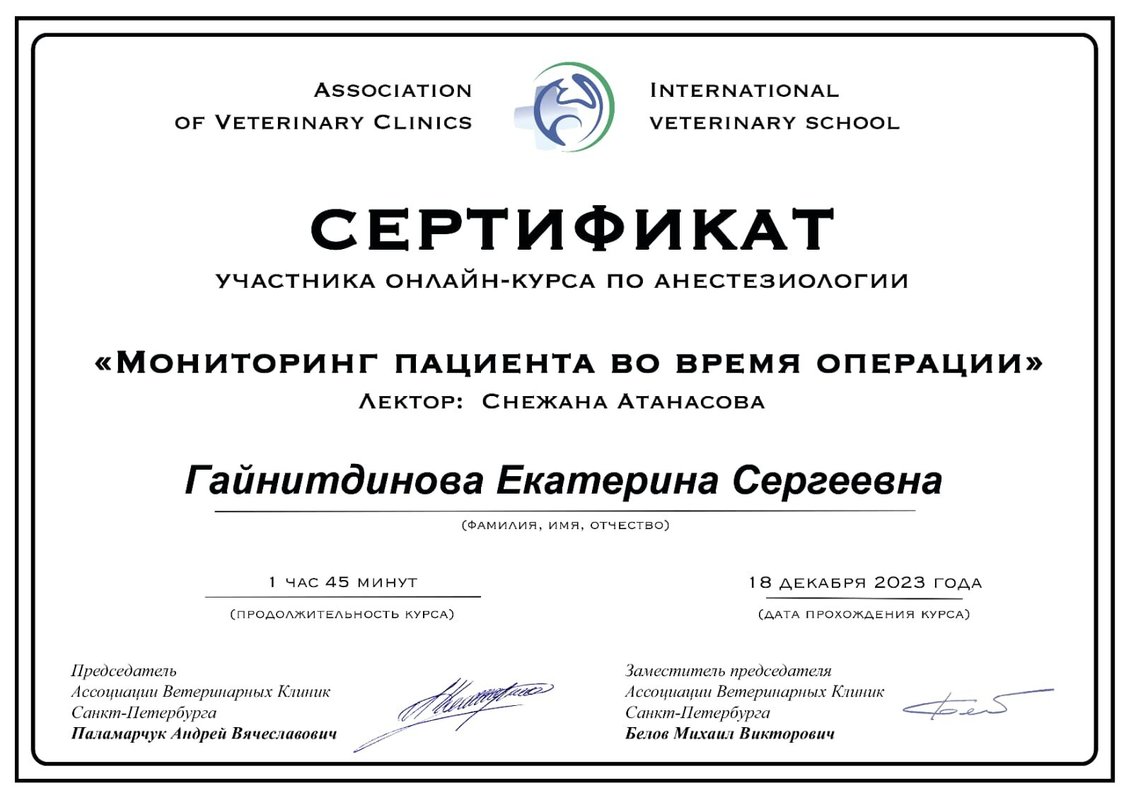 Документ или сертификат