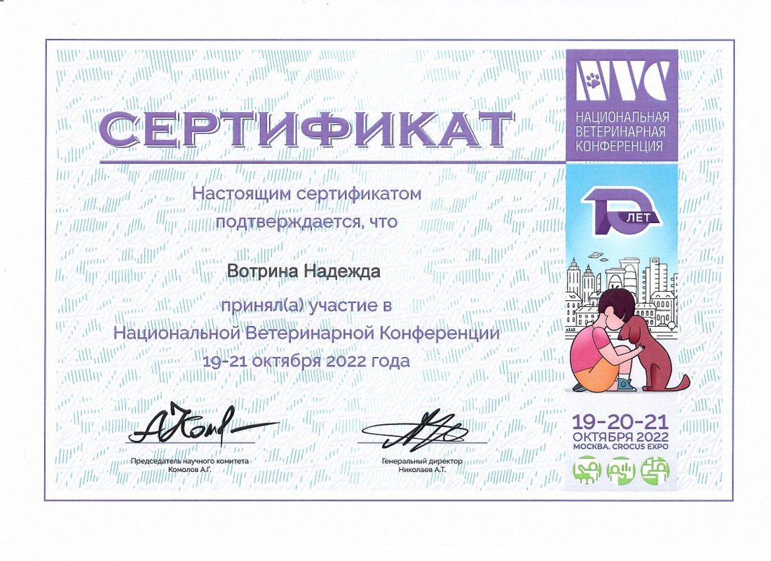 Документ или сертификат
