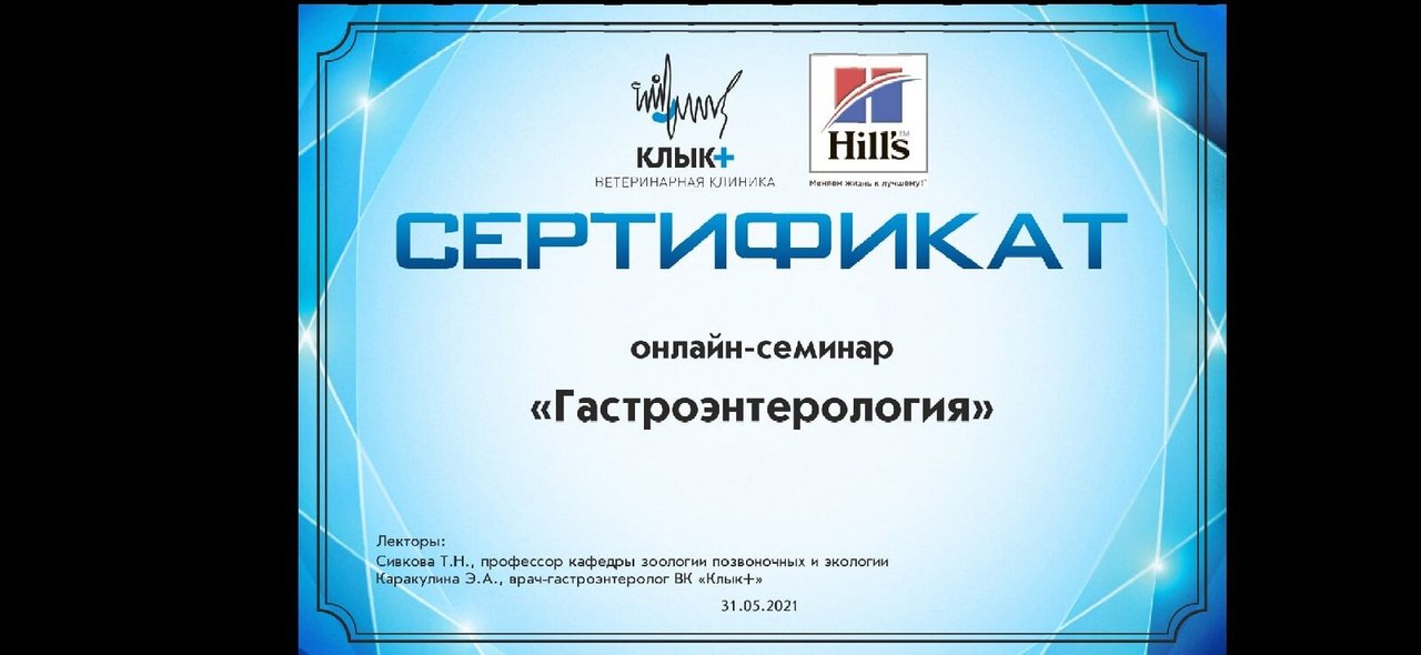 Документ или сертификат