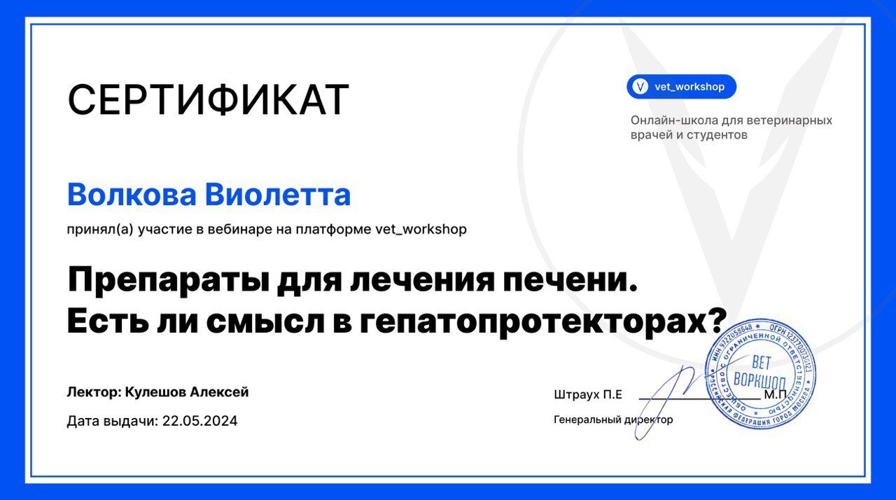 Документ или сертификат