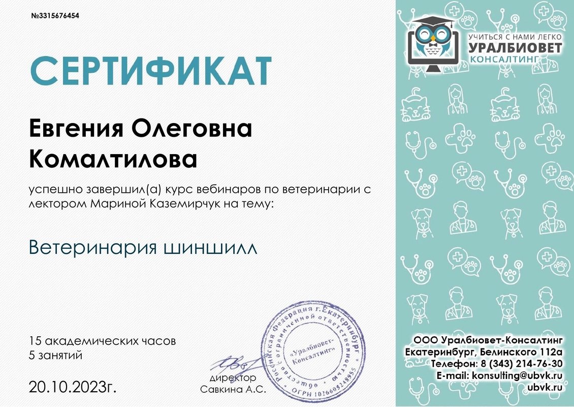 Документ или сертификат