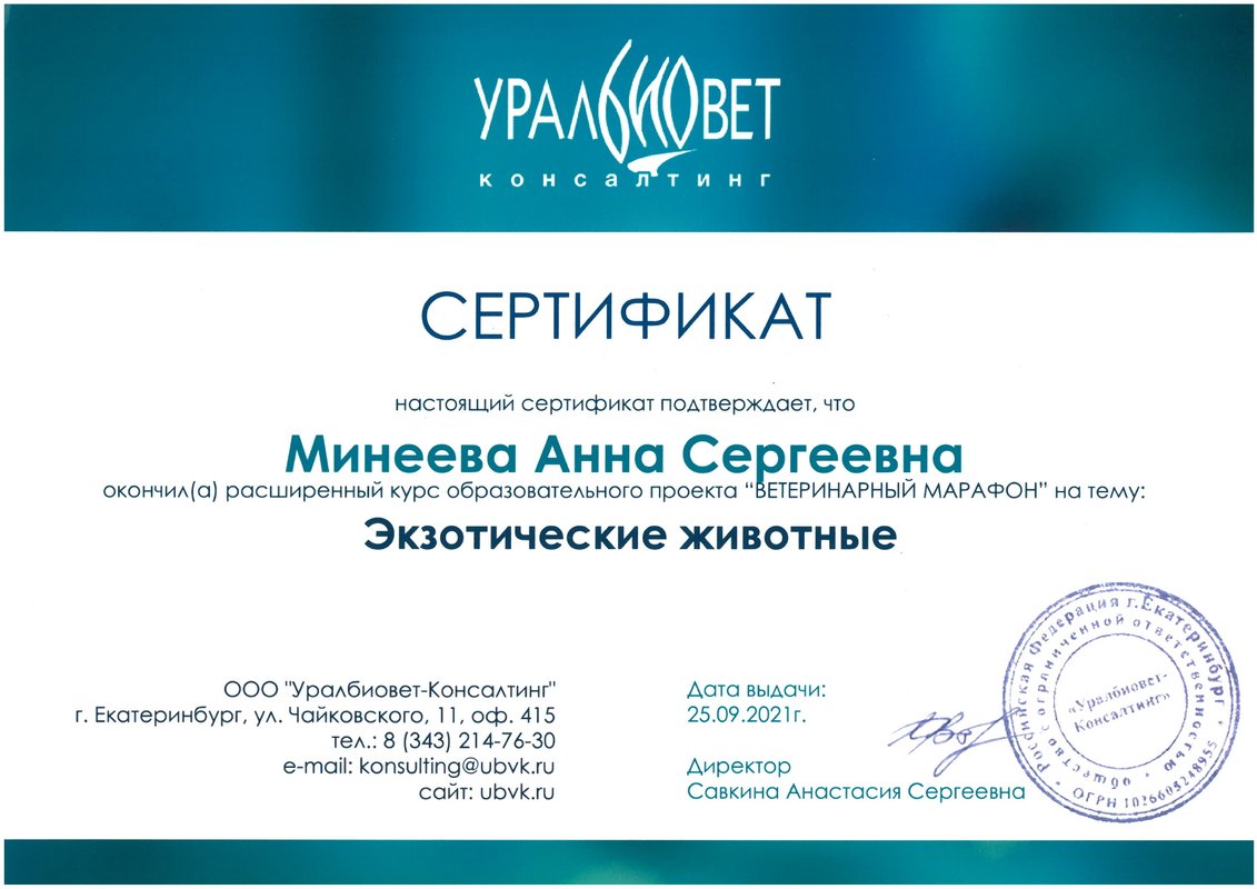 Документ или сертификат
