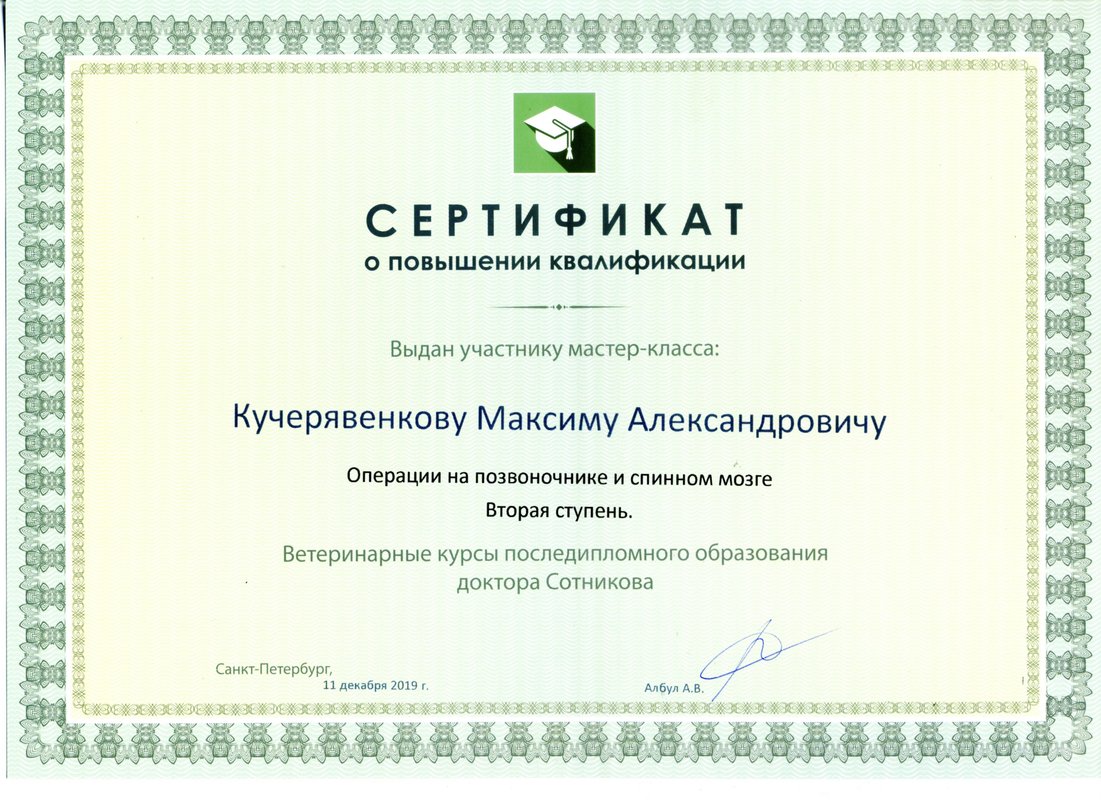 Документ или сертификат