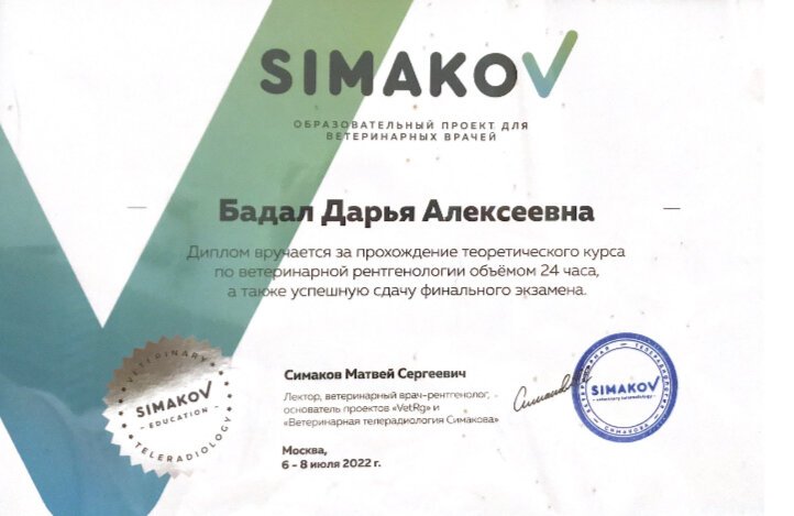 Документ или сертификат