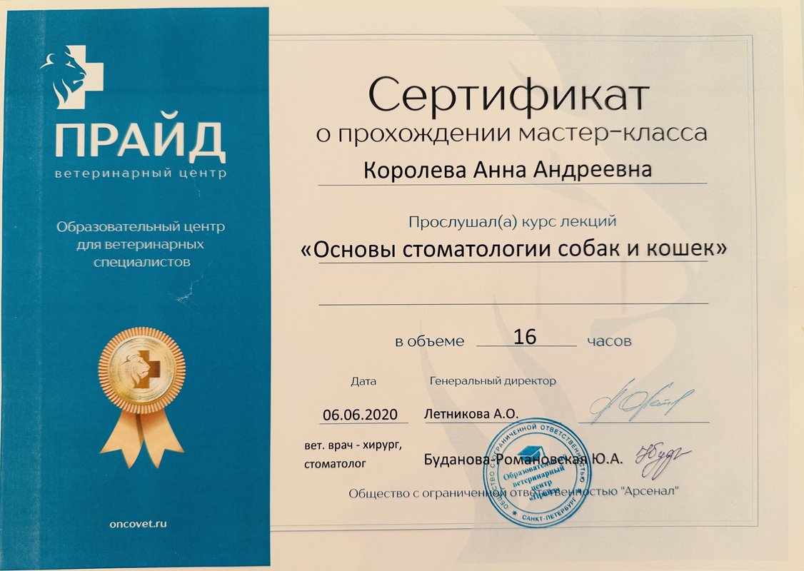 Документ или сертификат