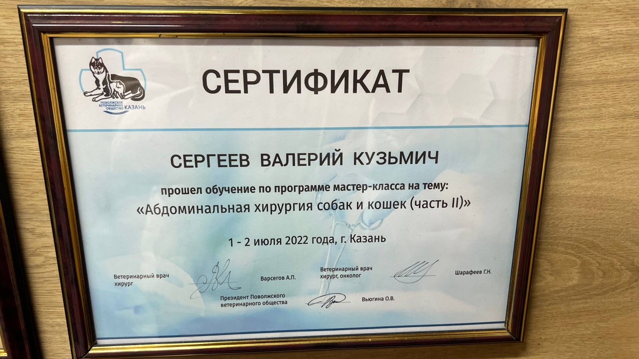 Документ или сертификат