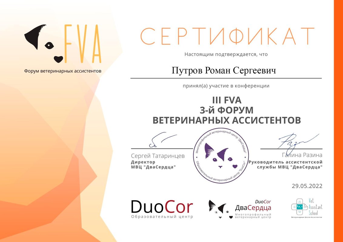 Документ или сертификат