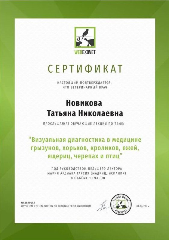 Документ или сертификат