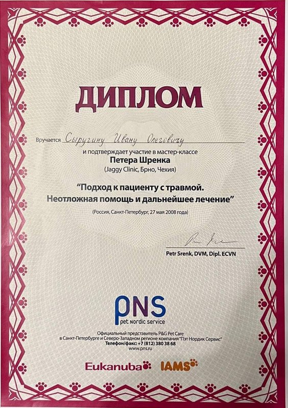 Документ или сертификат