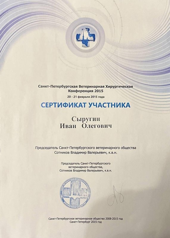 Документ или сертификат