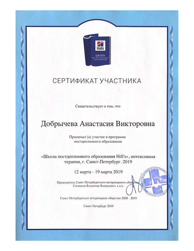 Документ или сертификат