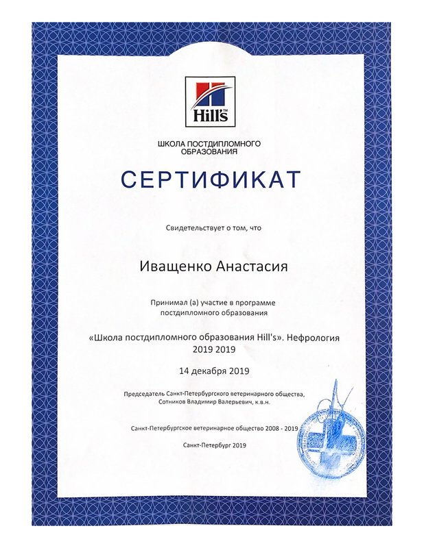 Документ или сертификат