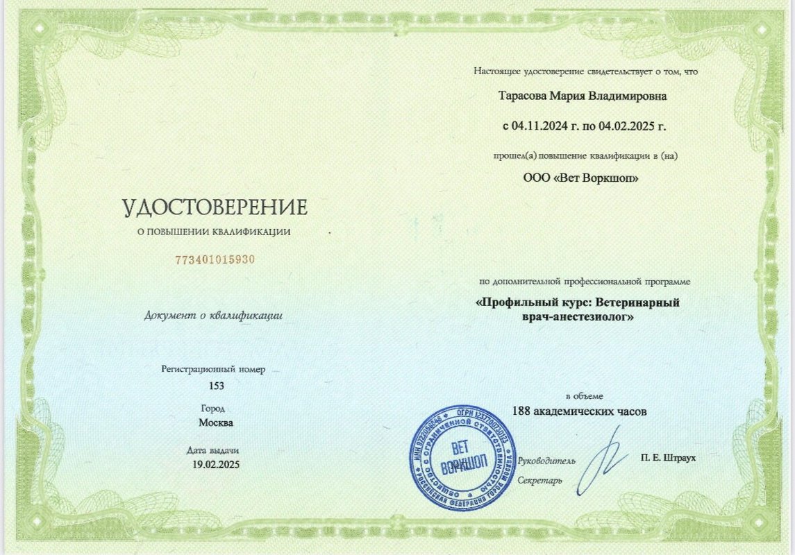 Документ или сертификат