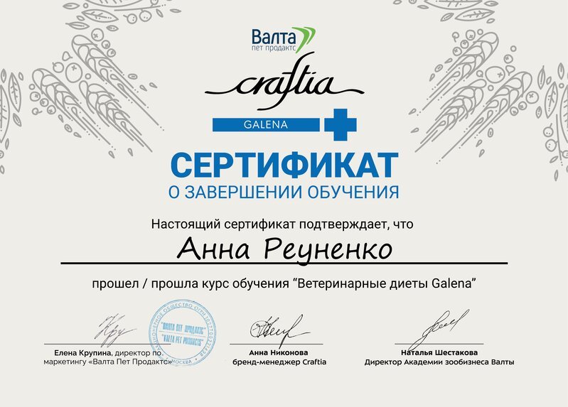 Документ или сертификат