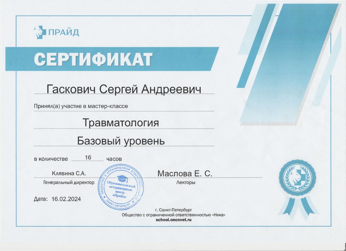 Документ или сертификат