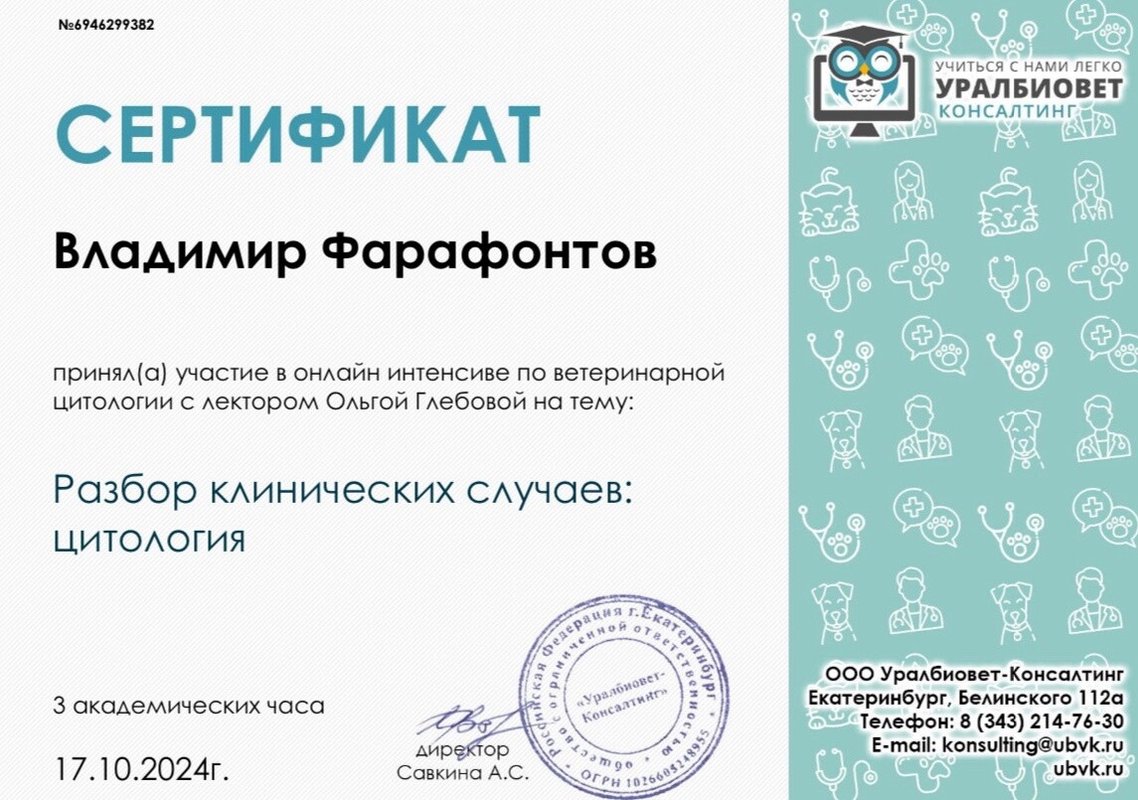 Документ или сертификат