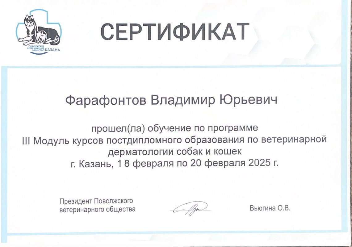 Документ или сертификат