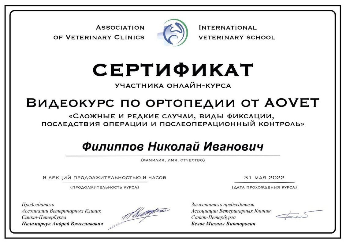 Документ или сертификат
