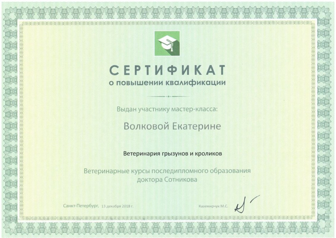 Документ или сертификат