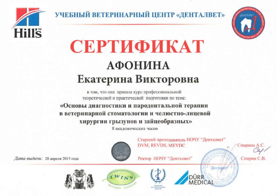 Документ или сертификат