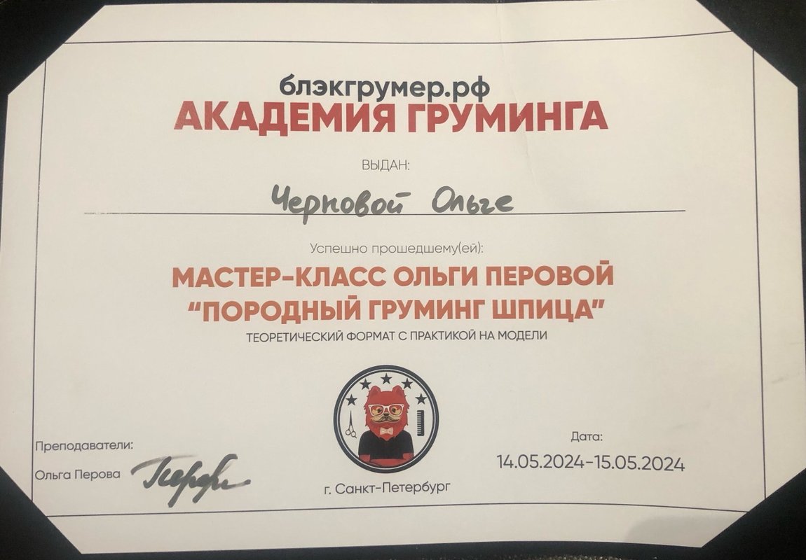 Документ или сертификат