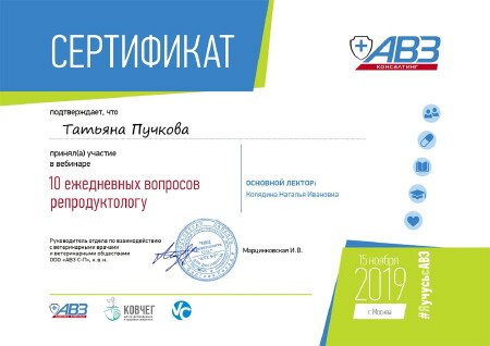 Документ или сертификат