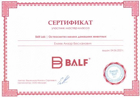 Документ или сертификат