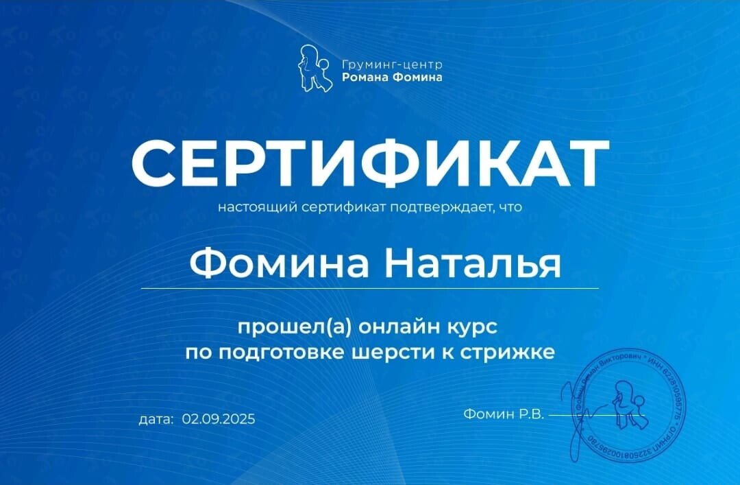 Документ или сертификат