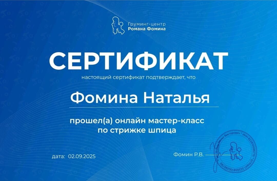 Документ или сертификат
