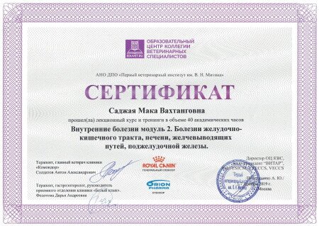 Документ или сертификат