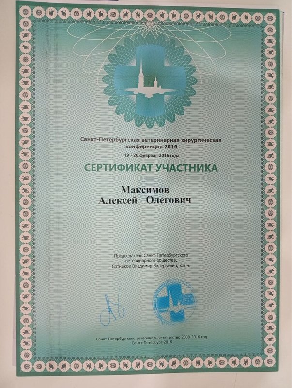 Документ или сертификат