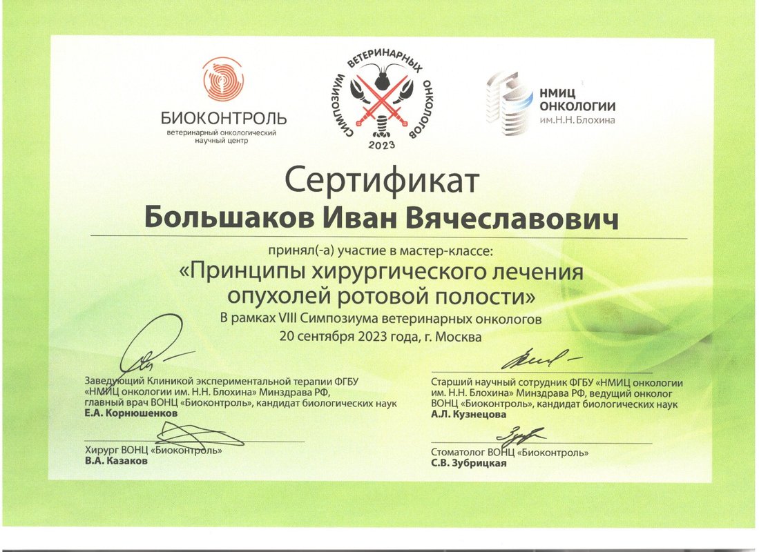 Документ или сертификат