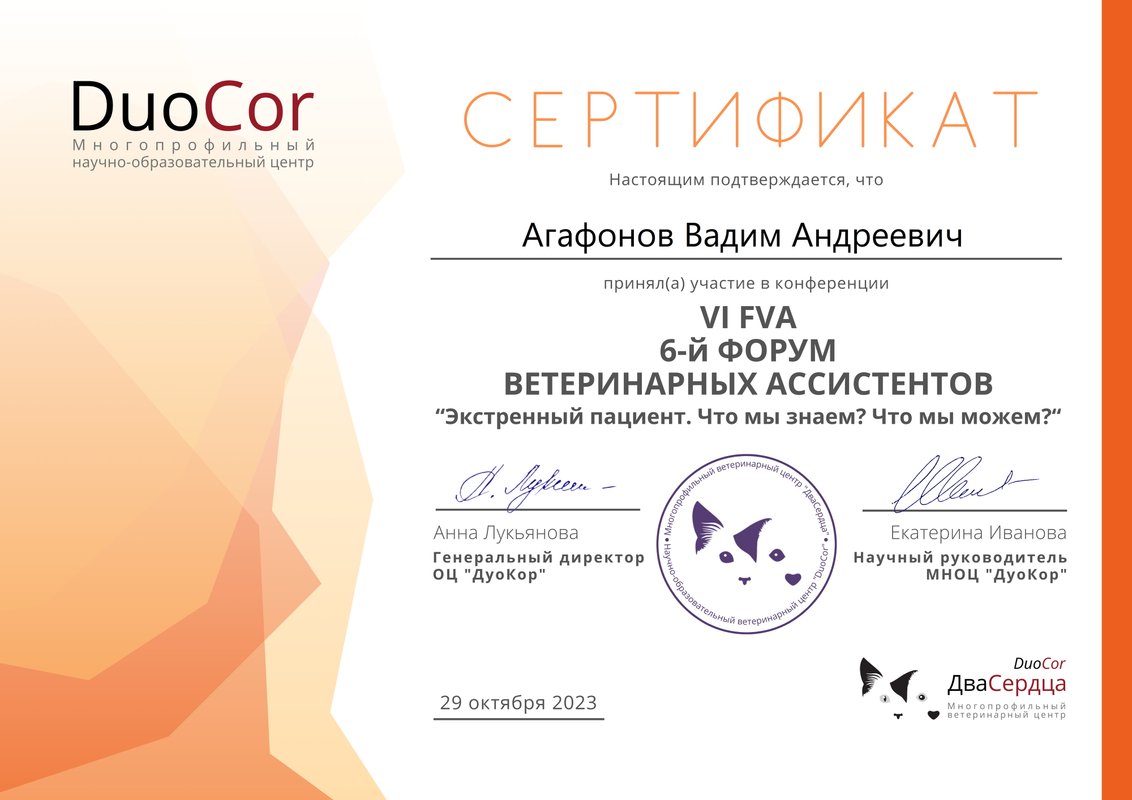 Документ или сертификат