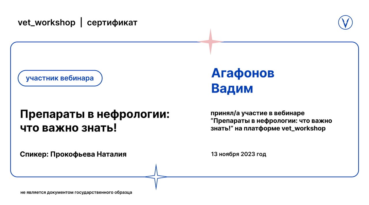 Документ или сертификат