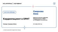 Документ или сертификат