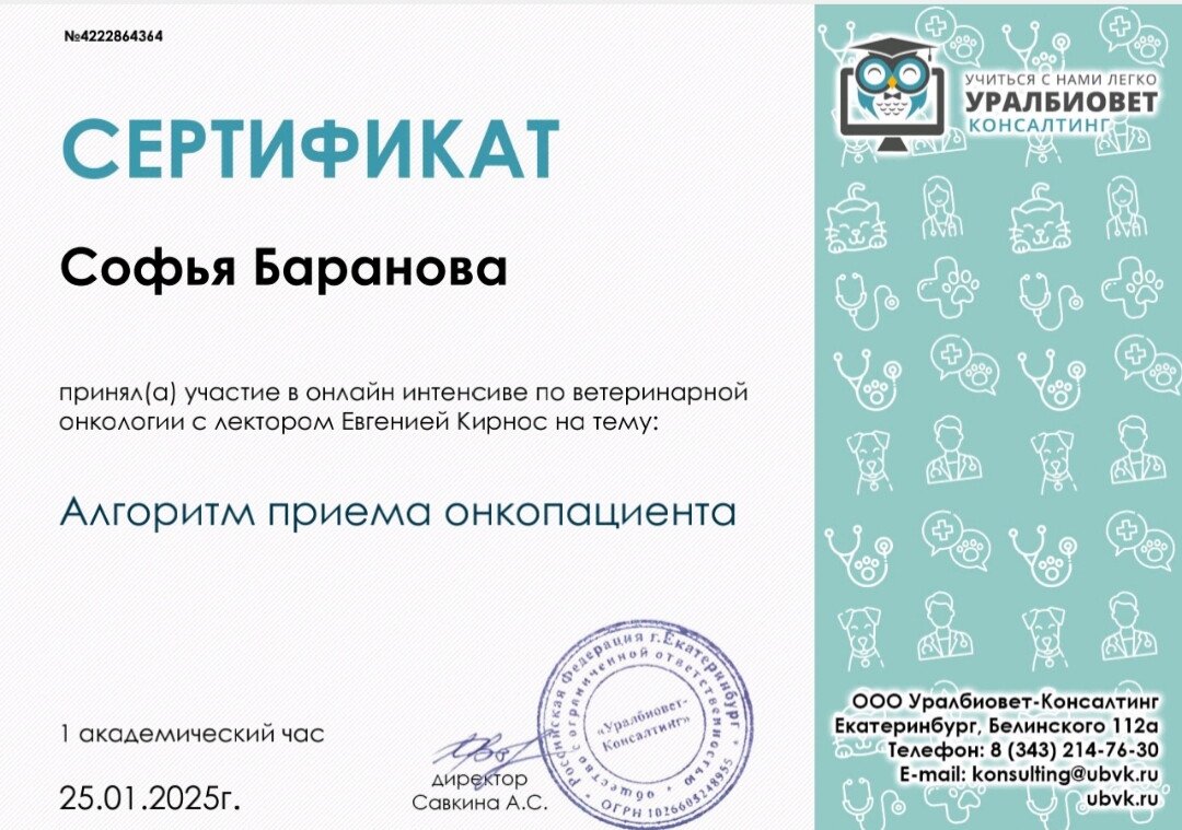 Документ или сертификат