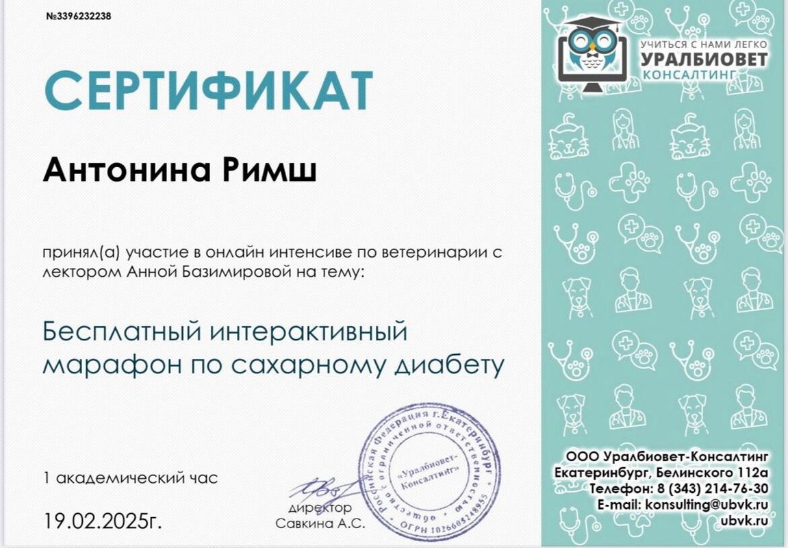 Документ или сертификат