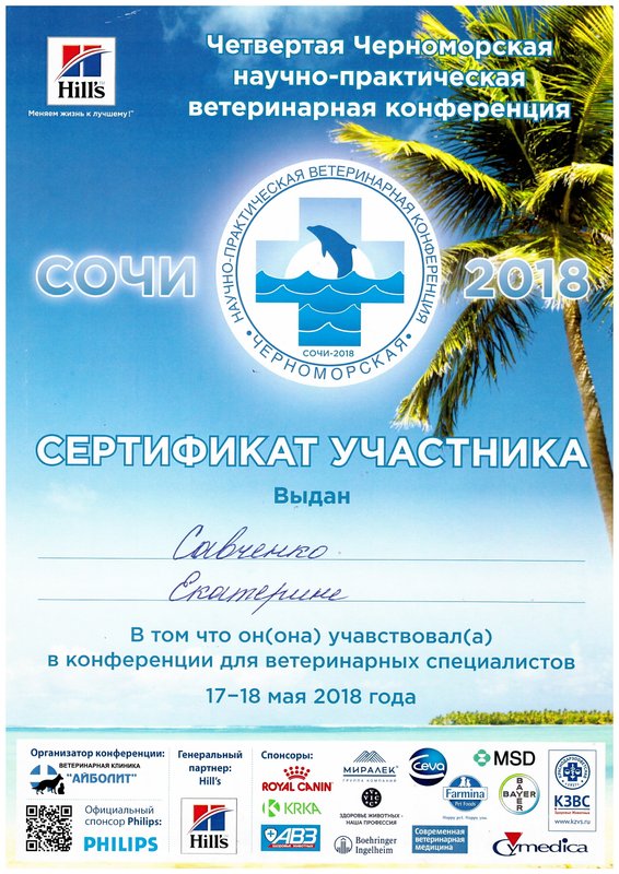 Документ или сертификат
