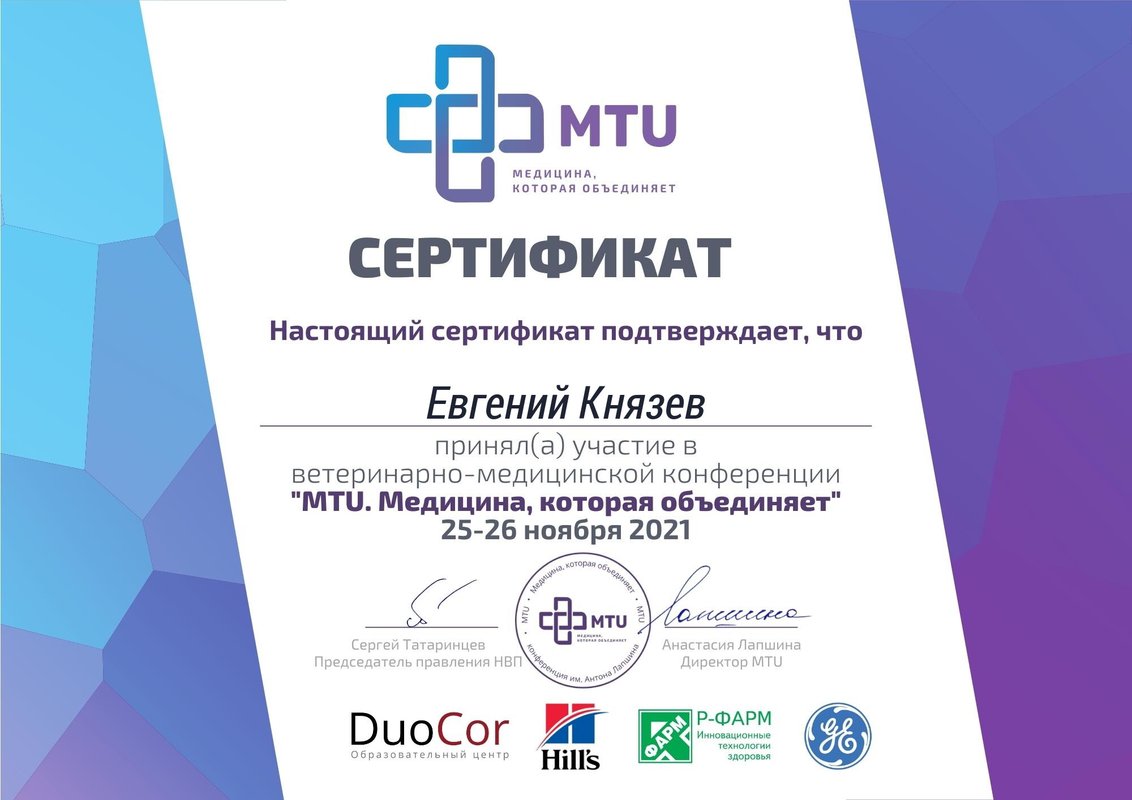 Документ или сертификат
