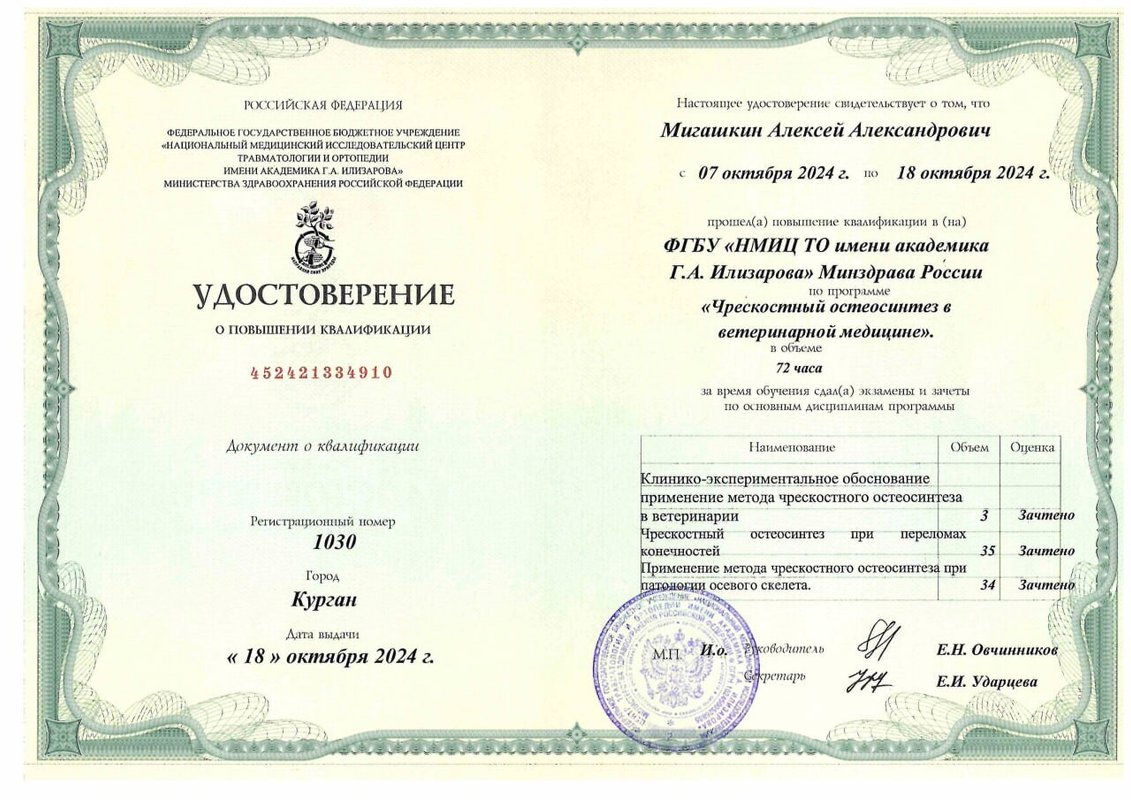 Документ или сертификат