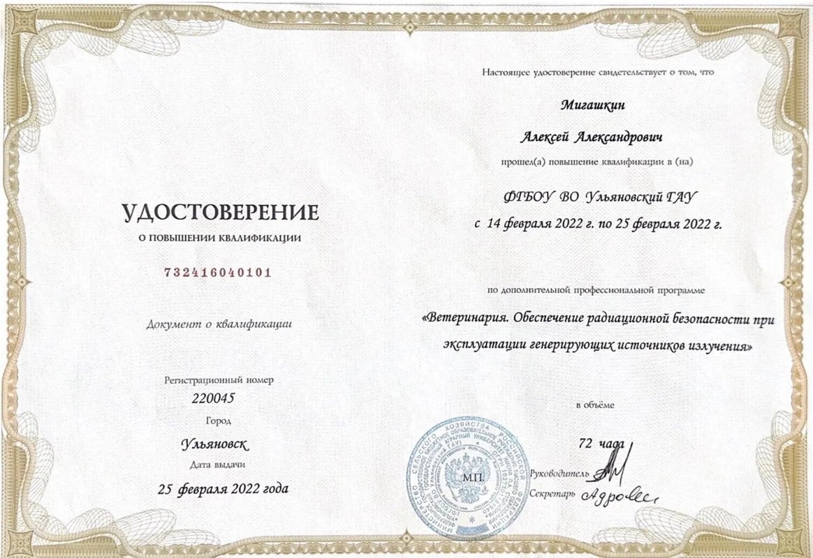Документ или сертификат