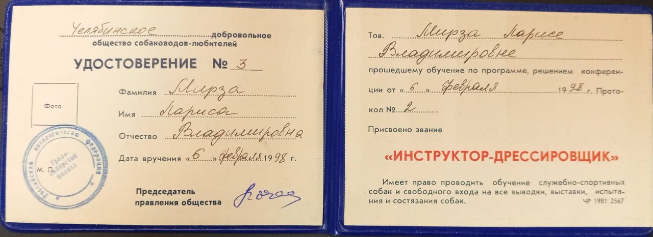 Документ или сертификат
