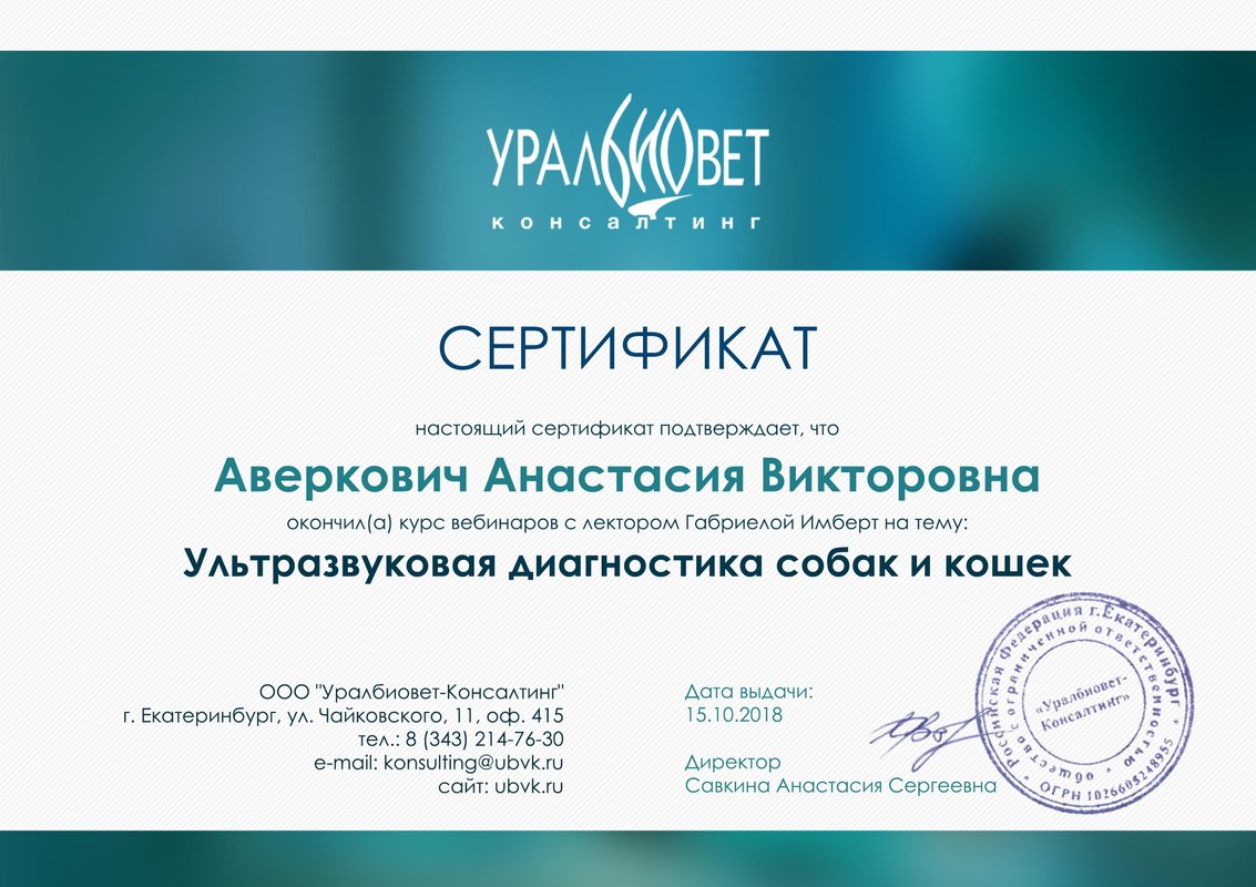 Документ или сертификат