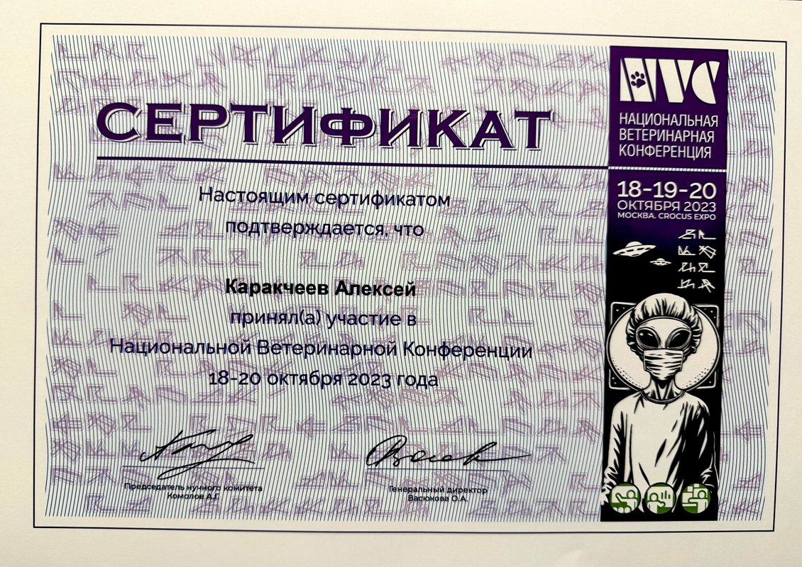 Документ или сертификат