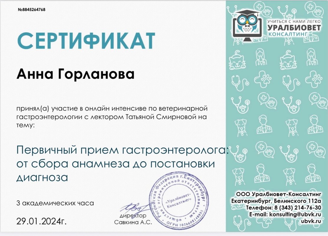 Документ или сертификат