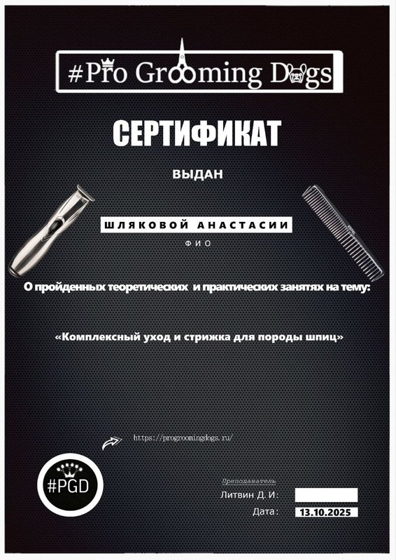 Документ или сертификат