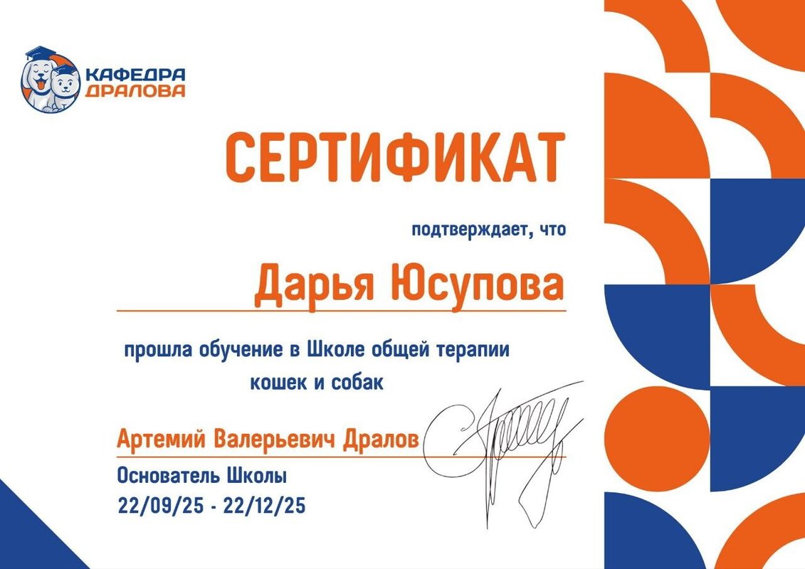 Документ или сертификат