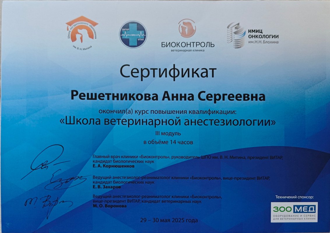 Документ или сертификат